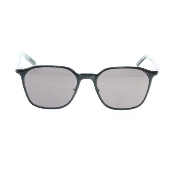 Montblanc MB0420SK-001 Jet Black Sunglasses Rounded Square Frames